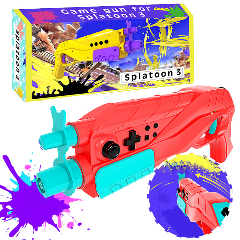 Retro Gaming Gun - For Nintendo Switch Splatoon 3 Shooting