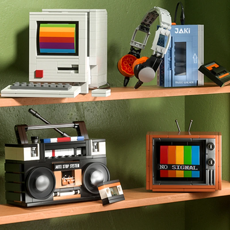 Retro Gaming Console Lego - DIY Retro Electrical Appliances Furniture TV