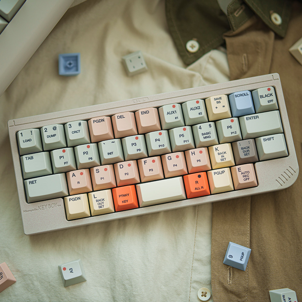FBB Keycaps S9000 Retro Style  - Retro Gaming Keyboard ulasan dan harga