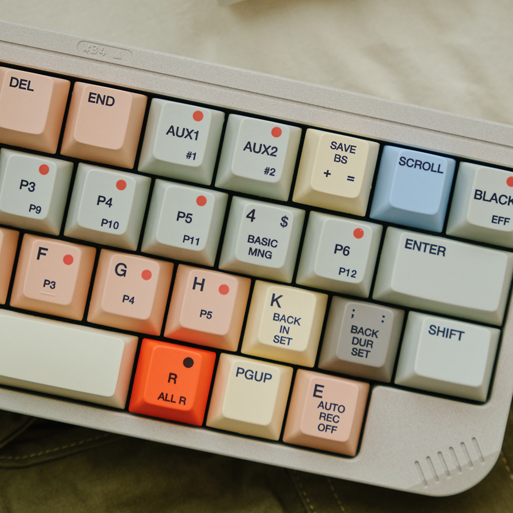 FBB Keycaps S9000 Retro Style  - Retro Gaming Keyboard ulasan dan harga