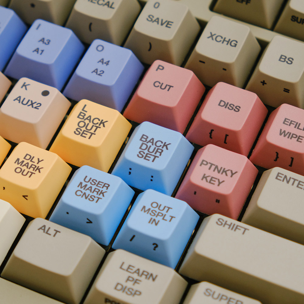 FBB Keycaps S9000 Retro Style  - Retro Gaming Keyboard ulasan dan harga