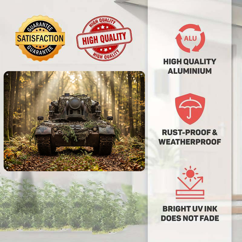 Camouflaged Tank in a Forest P - Retro Gaming At Home ulasan dan harga