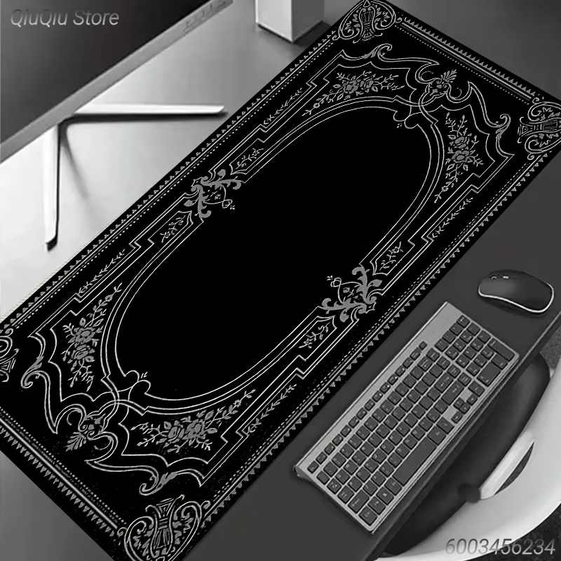Vintage Baroque Floral Frame X - Retro Gaming Keyboard ulasan dan harga
