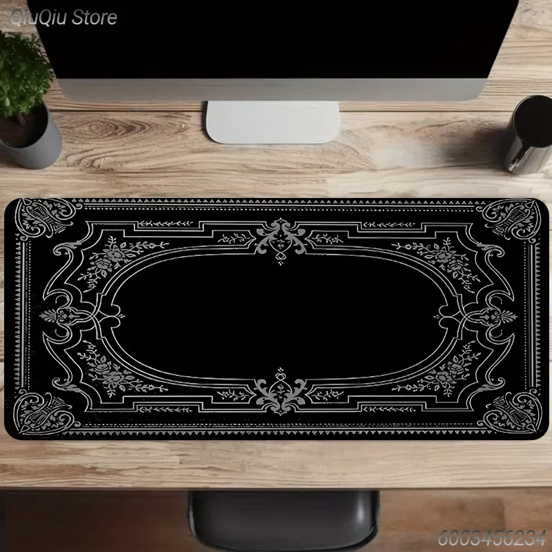 Vintage Baroque Floral Frame X - Retro Gaming Keyboard ulasan dan harga