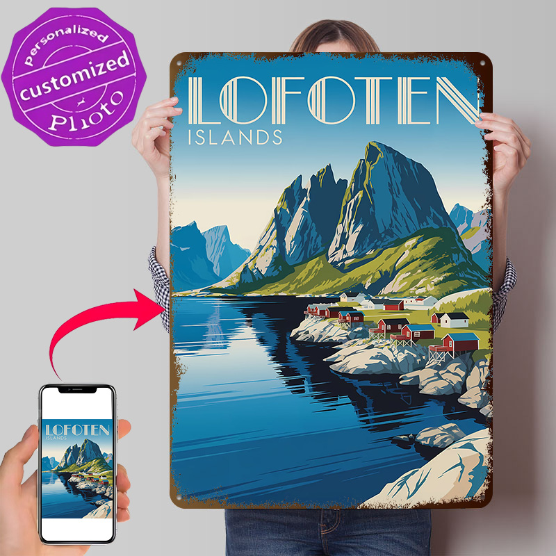 Lofoten Islands Travel 3D Prin - Retro Gaming Island ulasan dan harga