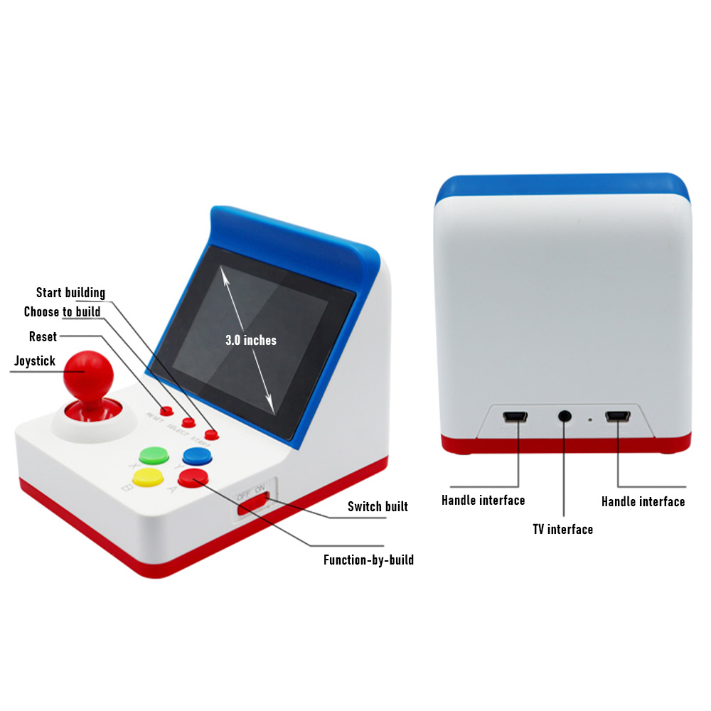 360 Video Games3inch 8Bit Port - Retro Gaming Device Handheld ulasan dan harga