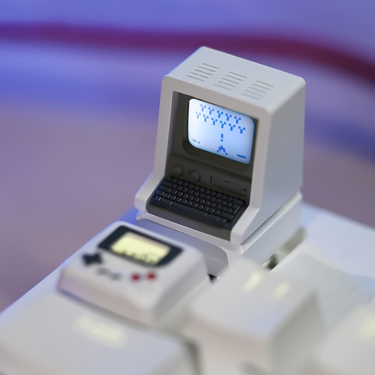 Retro Mac-Inspired Keycaps Dou - Retro Gaming Keyboard ulasan dan harga