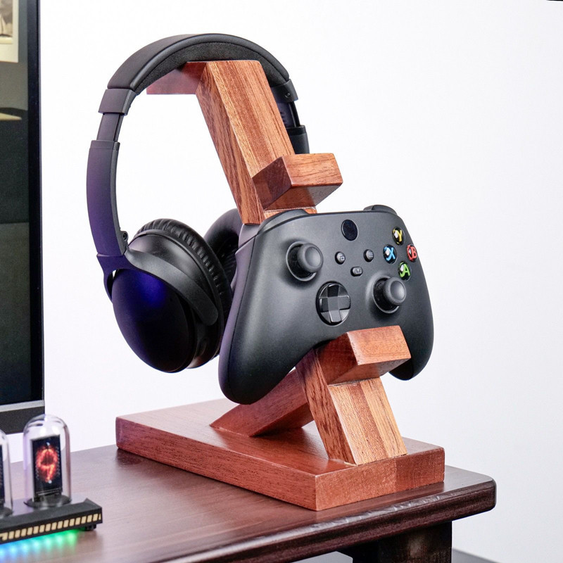 Wooden Controller Stand Multif - Retro Gaming Space ulasan dan harga
