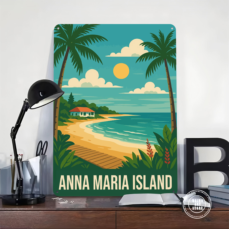 Anna Maria Island Travel Metal - Retro Gaming Island ulasan dan harga