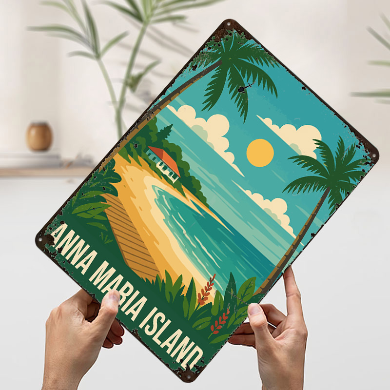 Anna Maria Island Travel Metal - Retro Gaming Island ulasan dan harga