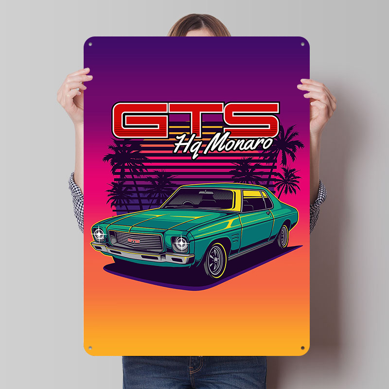 HQ Monaro GTS Retro Car Metal  - Retro Gaming At Home ulasan dan harga
