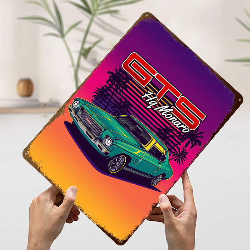 HQ Monaro GTS Retro Car Metal  - Retro Gaming At Home ulasan dan harga