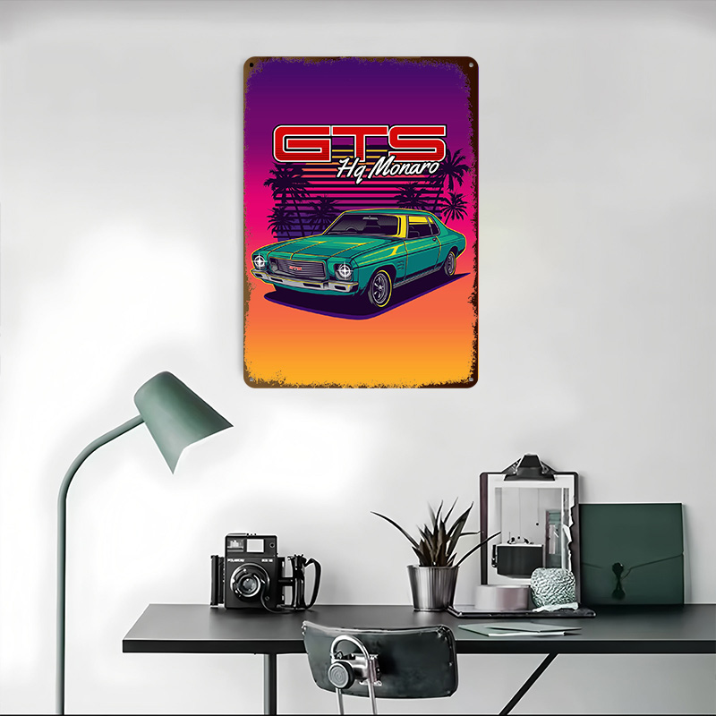 HQ Monaro GTS Retro Car Metal  - Retro Gaming At Home ulasan dan harga
