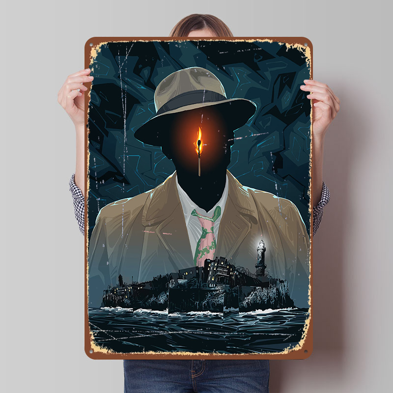 The Island Printed Poster Cust - Retro Gaming Island ulasan dan harga