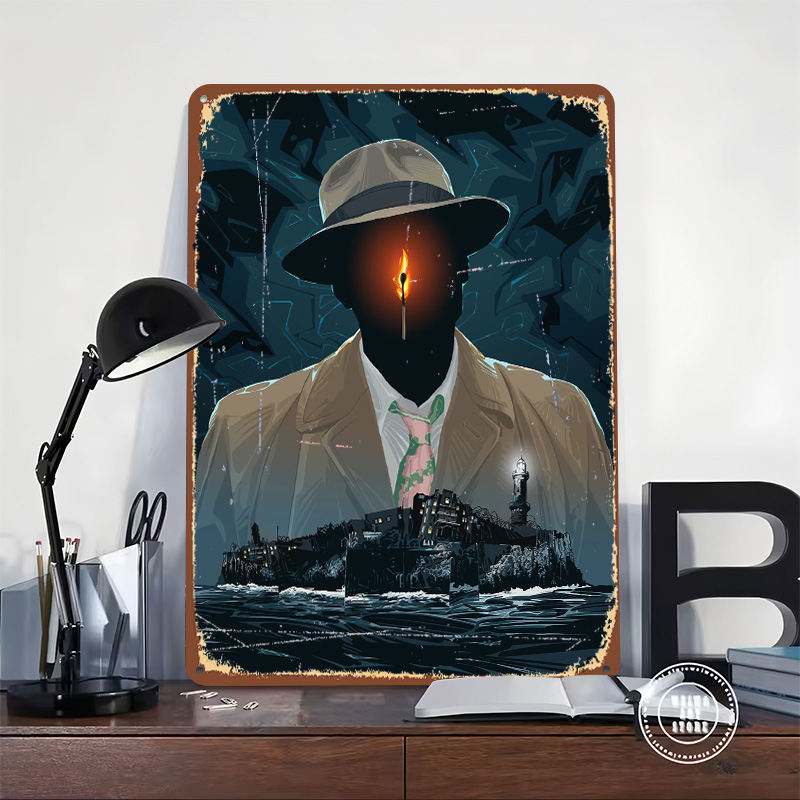 The Island Printed Poster Cust - Retro Gaming Island ulasan dan harga