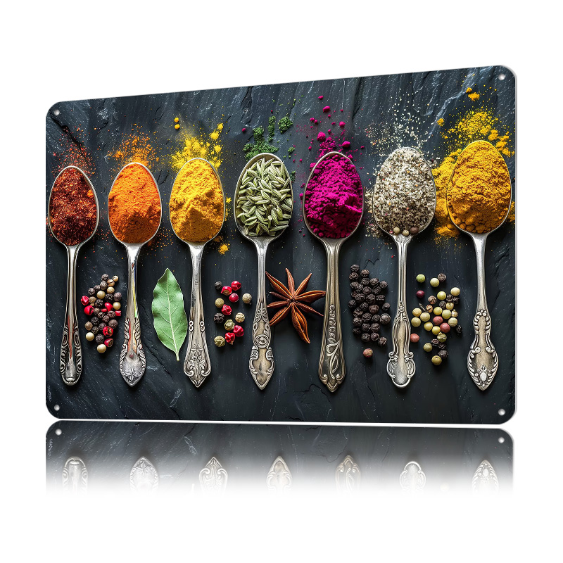 Herbs and Spices Poster Custom - Retro Gaming At Home ulasan dan harga