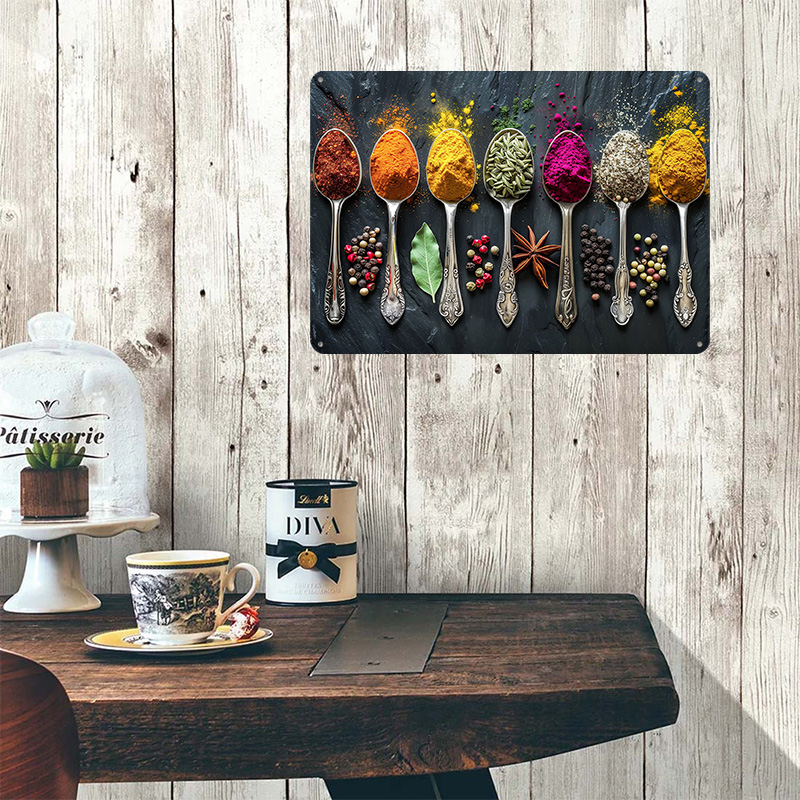 Herbs and Spices Poster Custom - Retro Gaming At Home ulasan dan harga