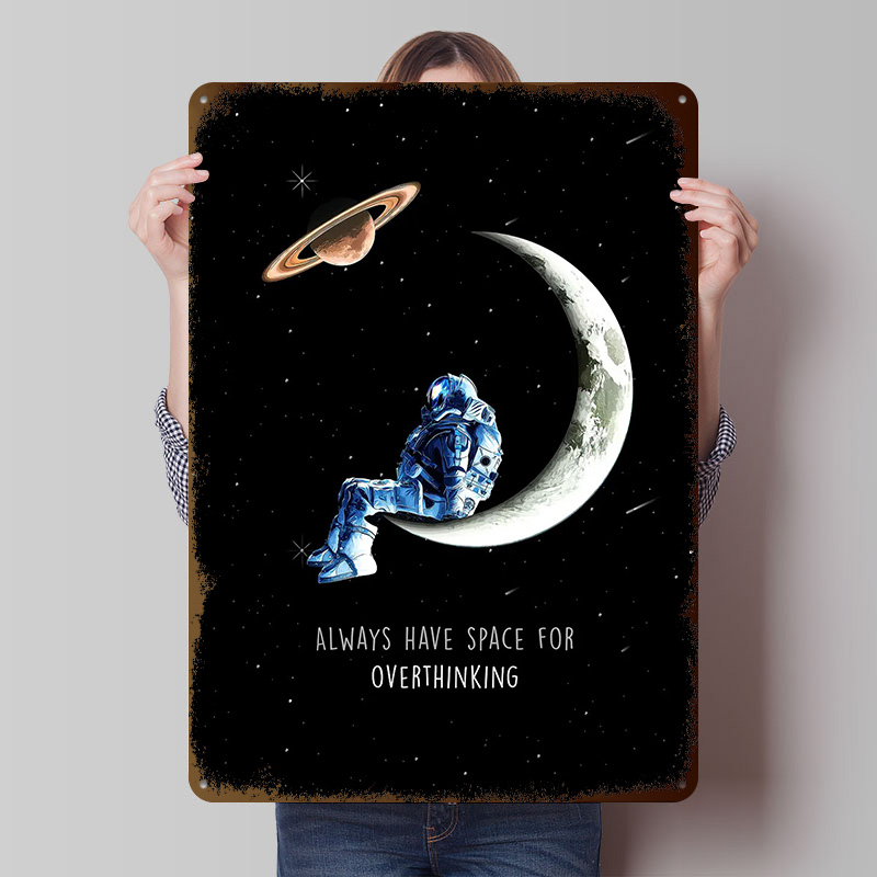 Space for Overthinking Tinplat - Retro Gaming Space ulasan dan harga