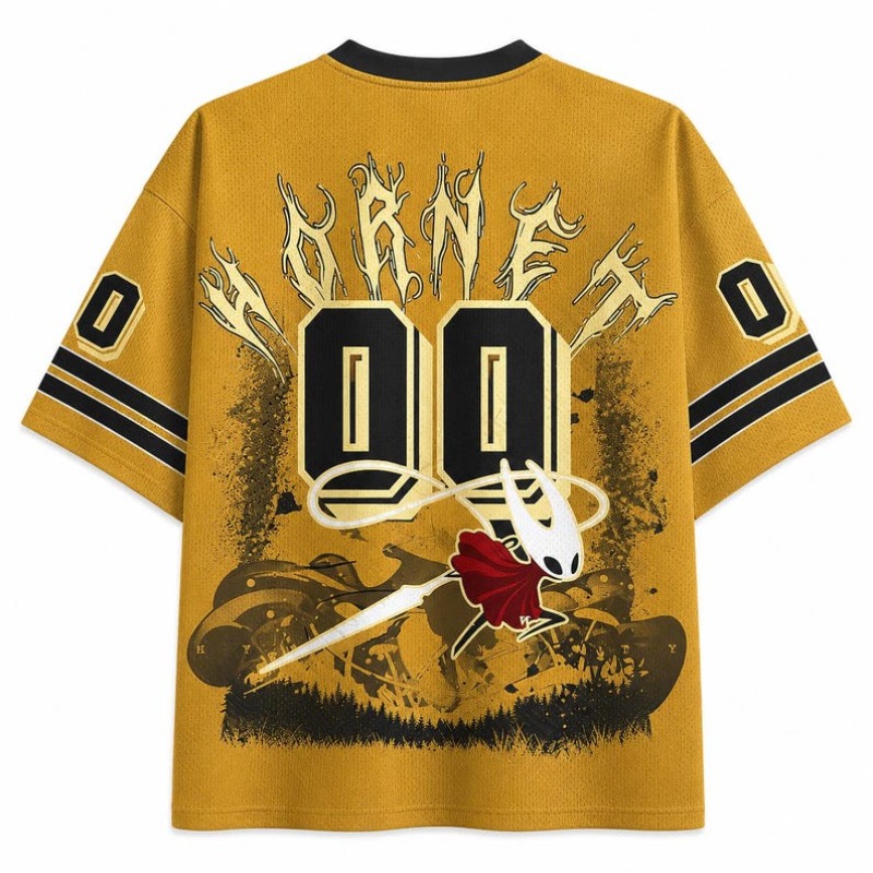 Hollow Knight Inspired “Half W - Retro Gaming Jersey ulasan dan harga