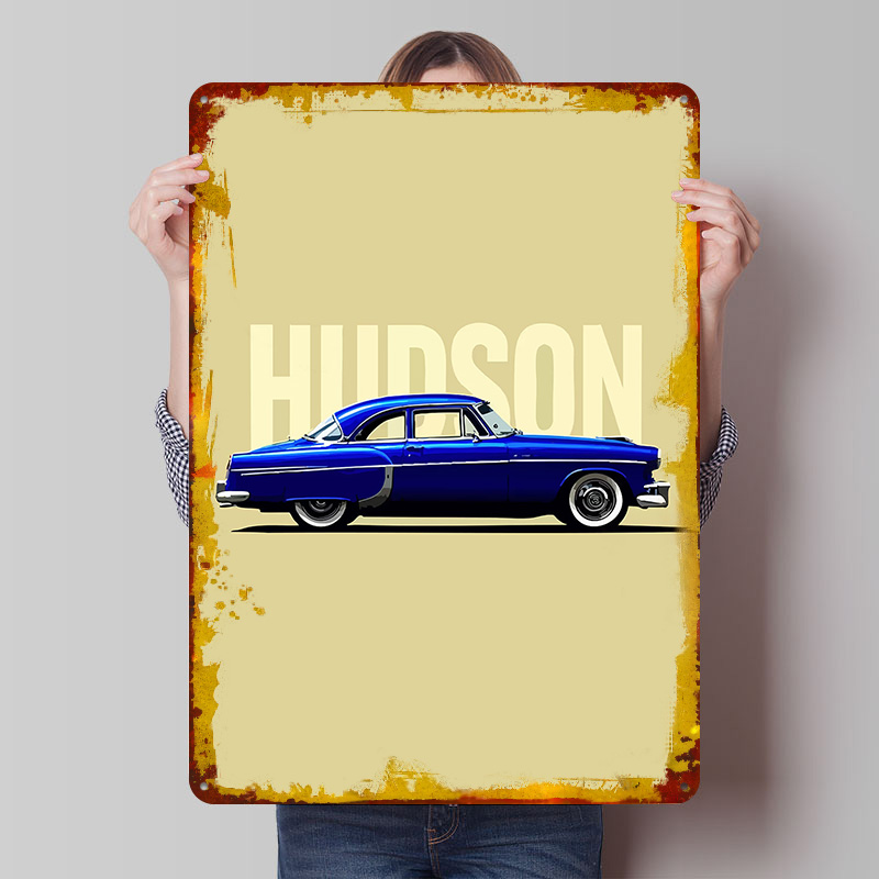 Blue Hudson Classic Car Tinpla - Retro Gaming At Home ulasan dan harga