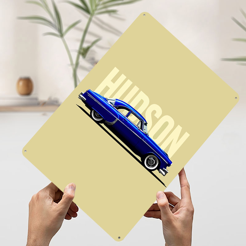 Blue Hudson Classic Car Tinpla - Retro Gaming At Home ulasan dan harga