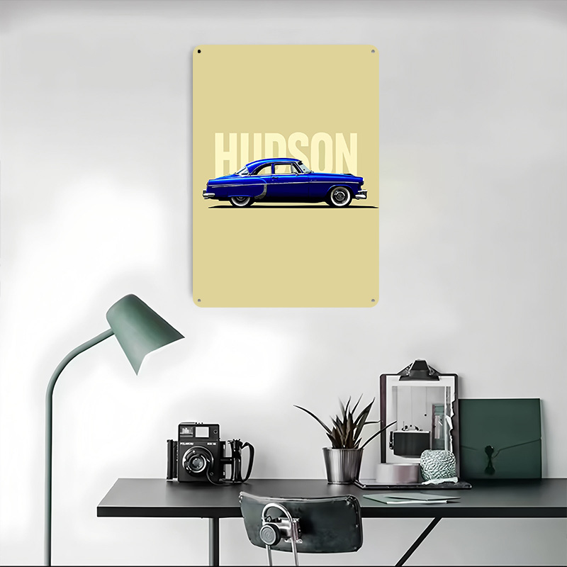 Blue Hudson Classic Car Tinpla - Retro Gaming At Home ulasan dan harga