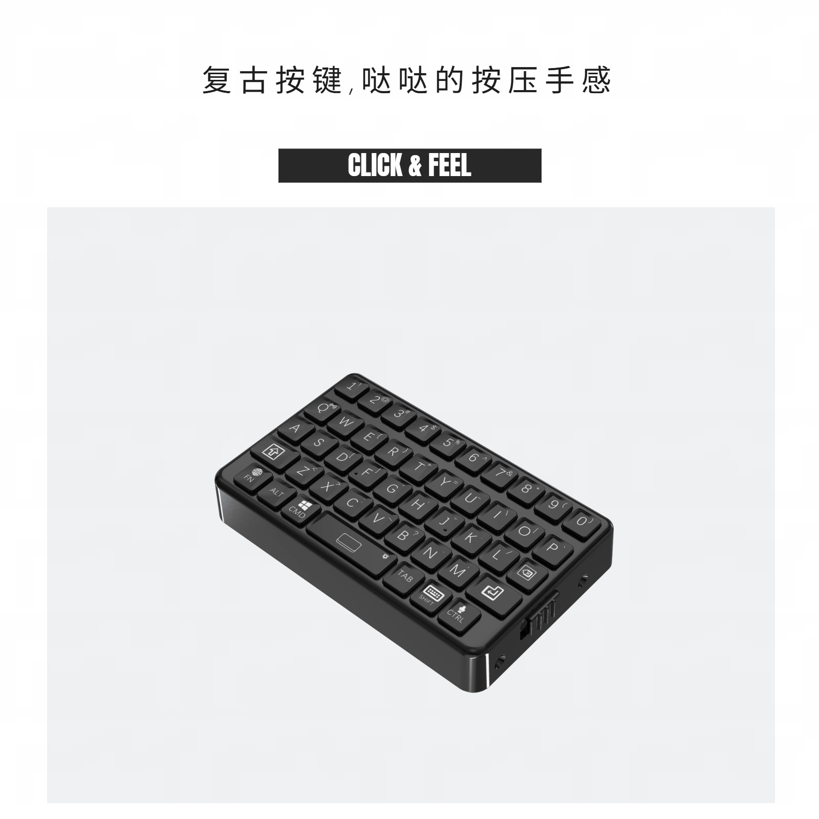 EXknight Retro Mini Keyboard B - Retro Gaming Android ulasan dan harga