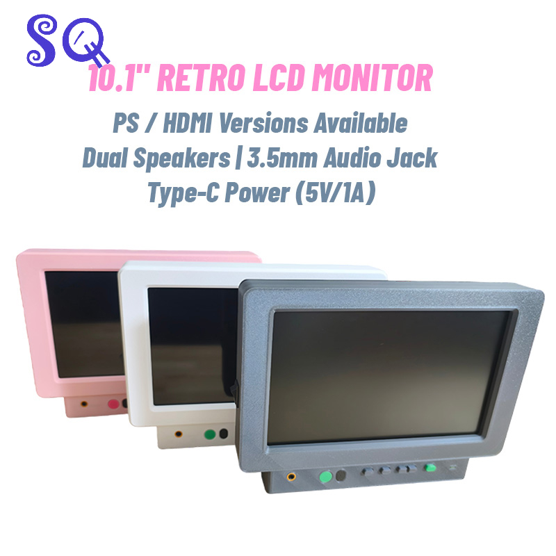 10.1 Inch Retro CRT Style LCD  - Retro Gaming Years ulasan dan harga