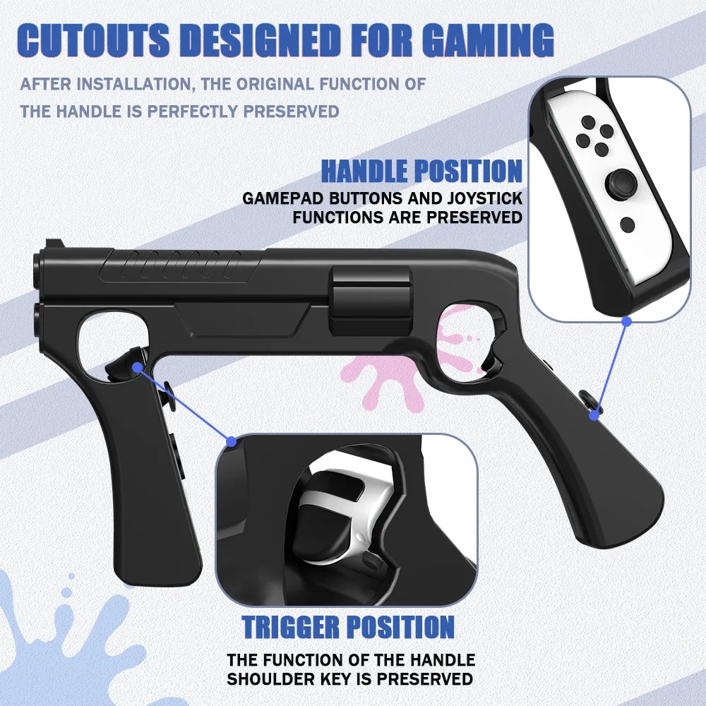 Switch OLED Game Stock Handle  - Retro Gaming Gun ulasan dan harga