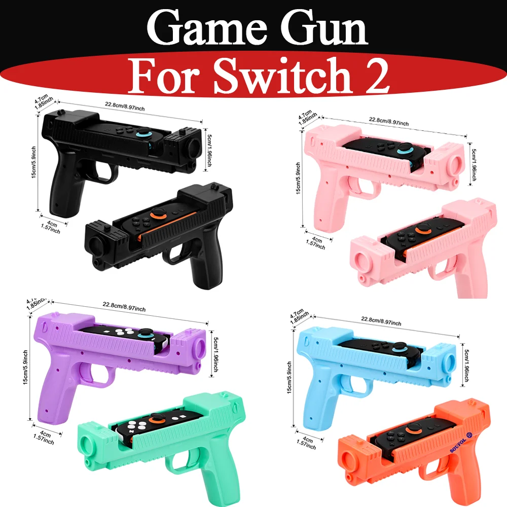 New 1Pair For Switch2 Wear-Res - Retro Gaming Gun ulasan dan harga