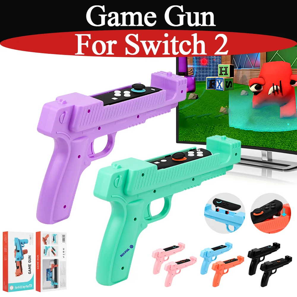 New 1Pair For Switch2 Wear-Res - Retro Gaming Gun ulasan dan harga