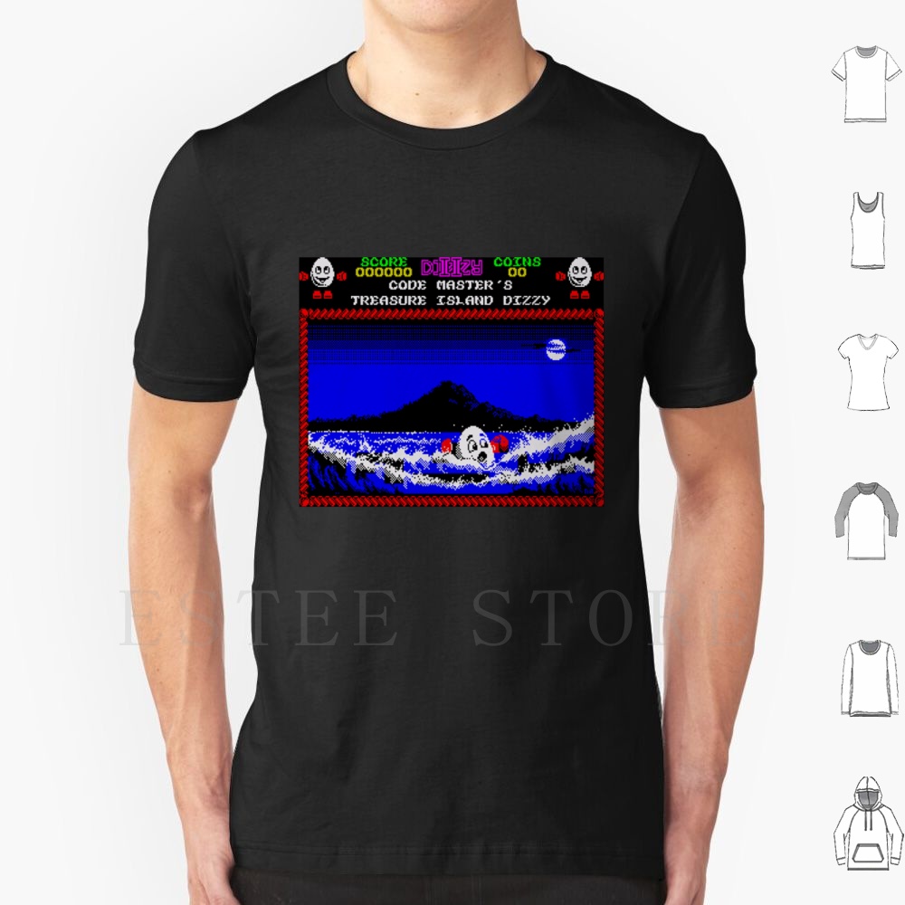 Treasure Island Dizzy Motif T  - Retro Gaming Island ulasan dan harga