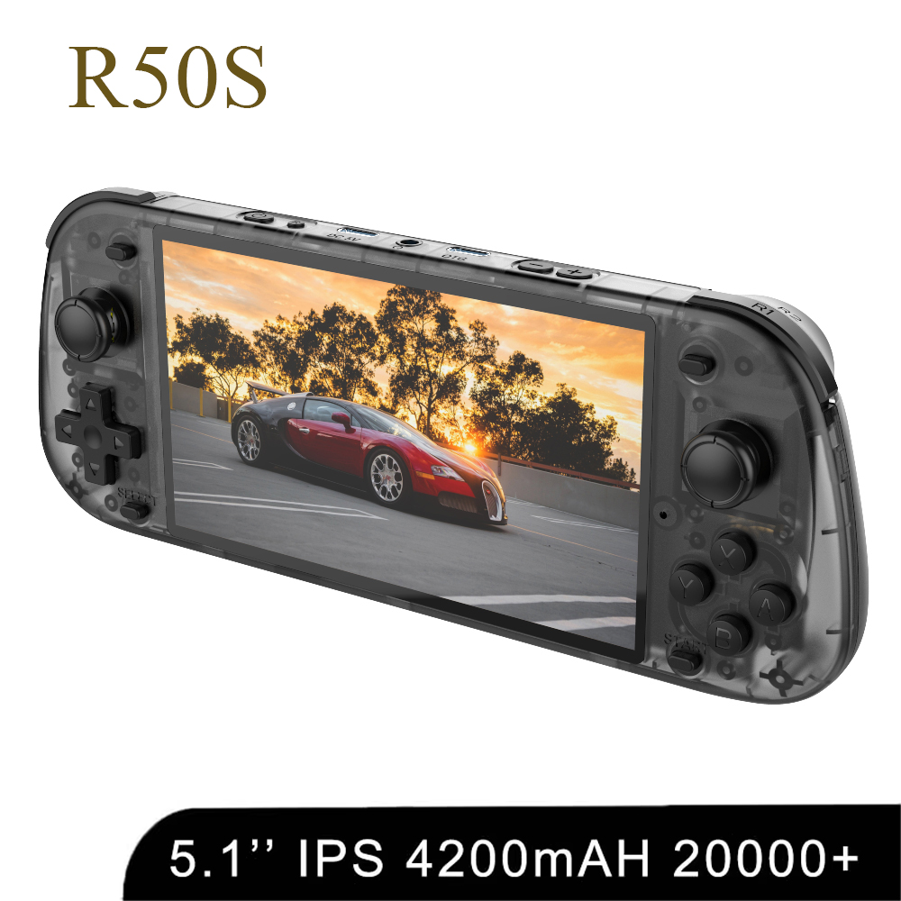 5.1inch New R50S Retro Handhel - Retro Gaming Device Handheld ulasan dan harga