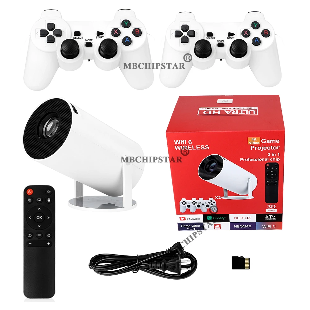 H90PRO 4K Gaming Projector 190 - Retro Gaming With Projector ulasan dan harga