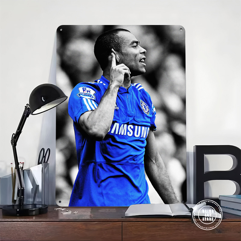 Ashley Cole in Chelsea Jersey  - Retro Gaming Jersey ulasan dan harga