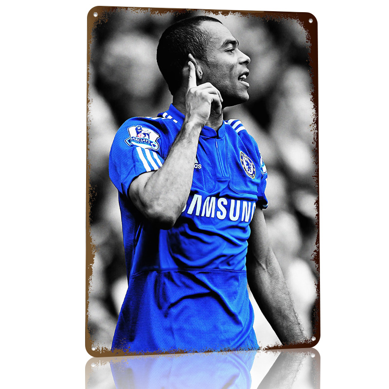 Ashley Cole in Chelsea Jersey  - Retro Gaming Jersey ulasan dan harga