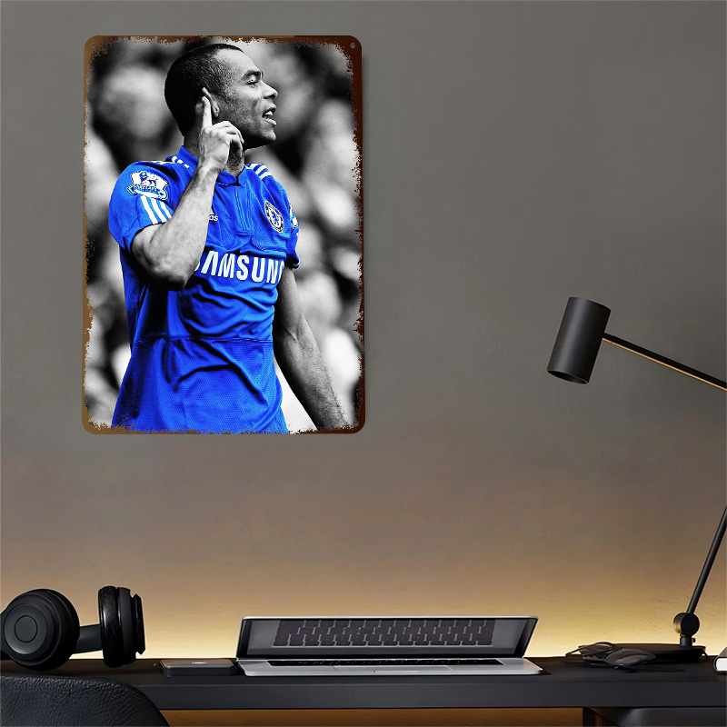 Ashley Cole in Chelsea Jersey  - Retro Gaming Jersey ulasan dan harga