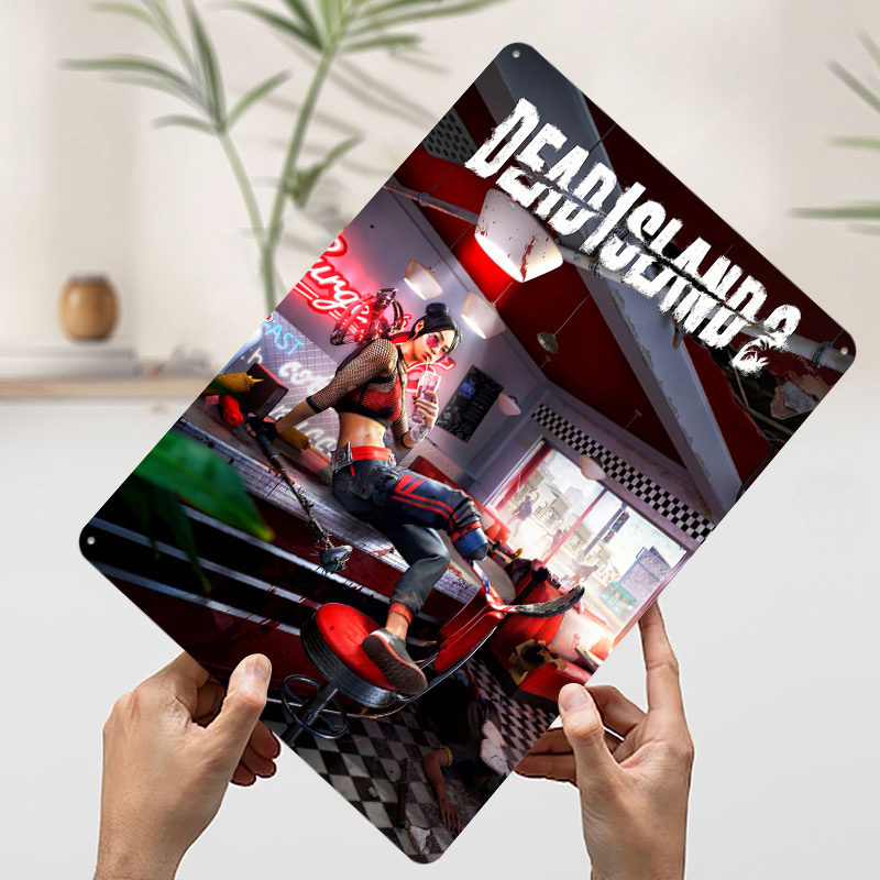 Dead Island 2 Game Art Printed - Retro Gaming Island ulasan dan harga