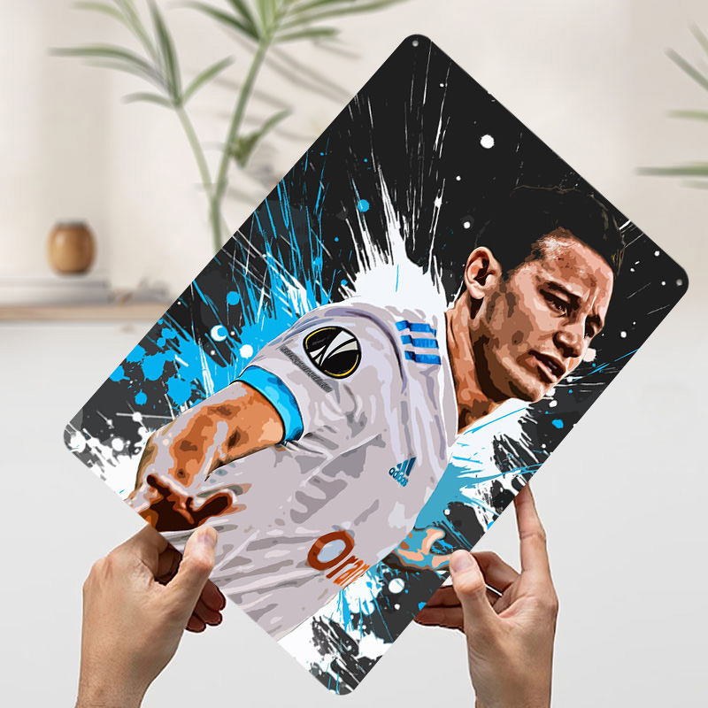 Florian Thauvin Painting Metal - Retro Gaming At Home ulasan dan harga