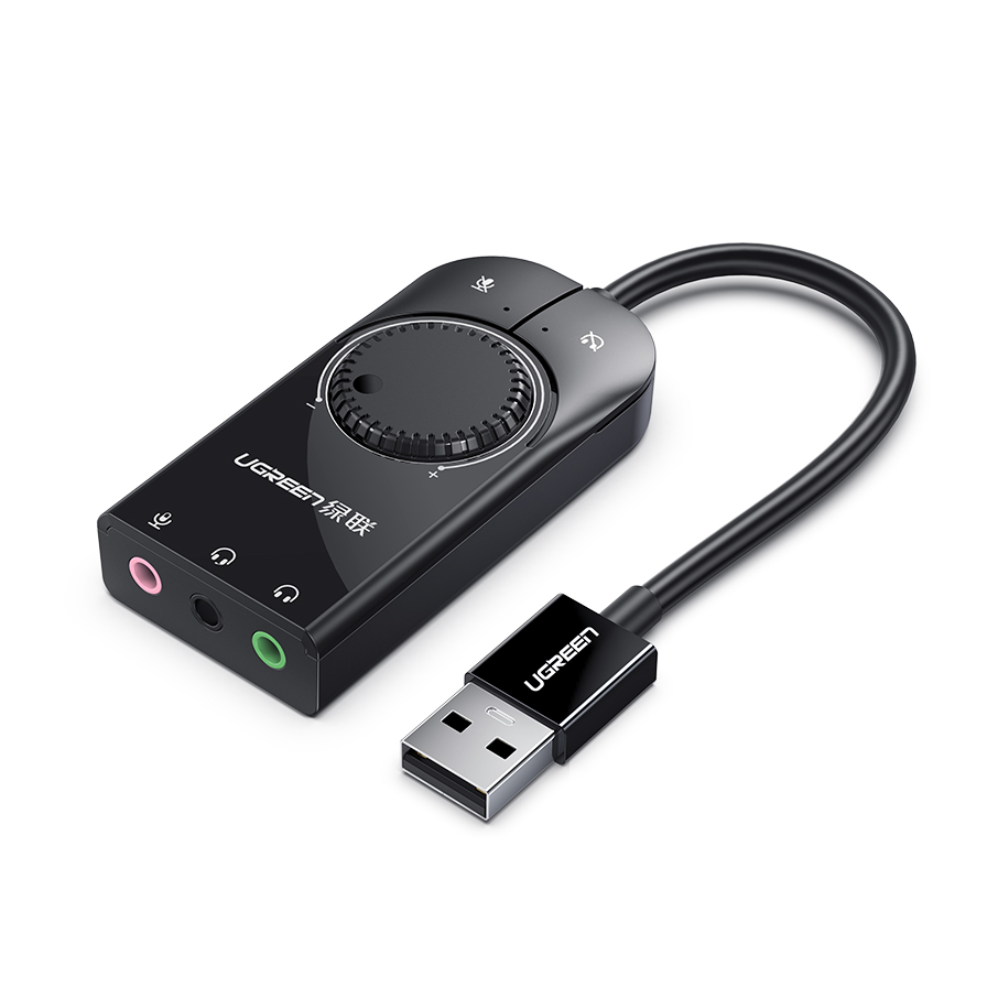 UGREEN USB Sound Card External - Controller Adapter Usb ulasan dan harga