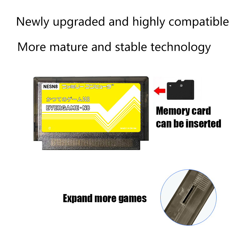 REMANK EVERGAME N8 NES Cartrid - Retro Gaming Fun ulasan dan harga