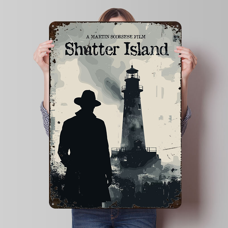 Shutter Island Movie Printed P - Retro Gaming Island ulasan dan harga