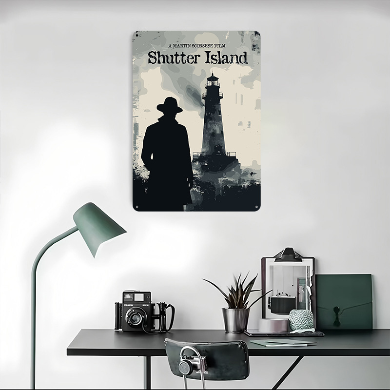 Shutter Island Movie Printed P - Retro Gaming Island ulasan dan harga