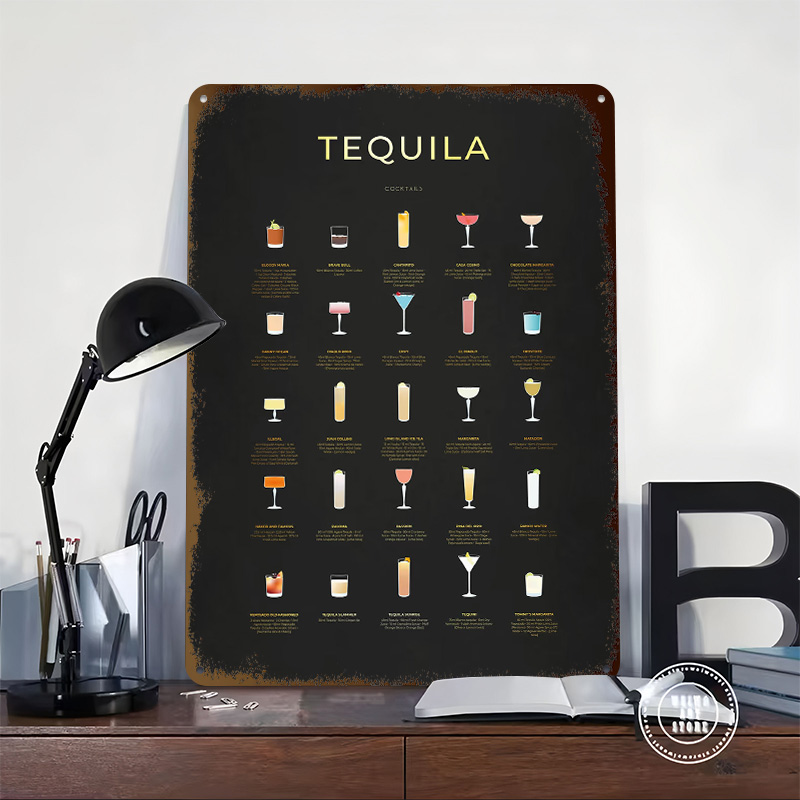 Tequila Cocktails Gold 3D Prin - Retro Gaming At Home ulasan dan harga