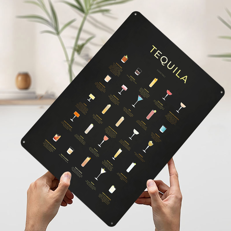 Tequila Cocktails Gold 3D Prin - Retro Gaming At Home ulasan dan harga