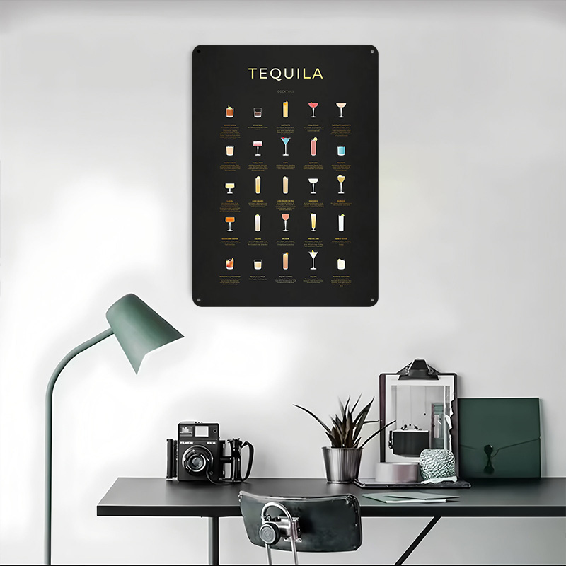 Tequila Cocktails Gold 3D Prin - Retro Gaming At Home ulasan dan harga
