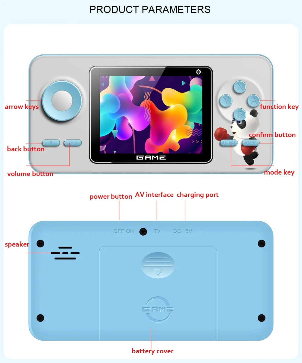 New S5 Mini Retro Video Gaming - Retro Gaming Android ulasan dan harga