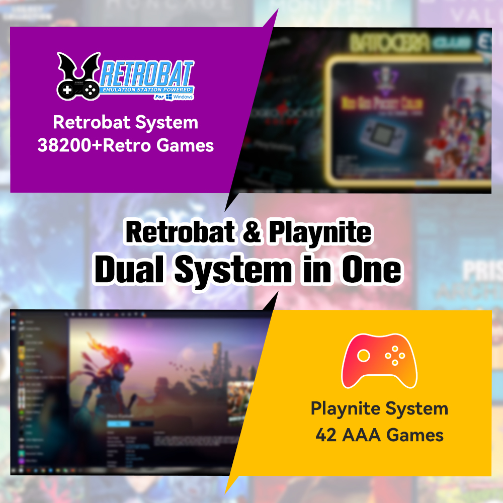 Retrobat & Playnite Retro Game - Retro Gaming Design ulasan dan harga