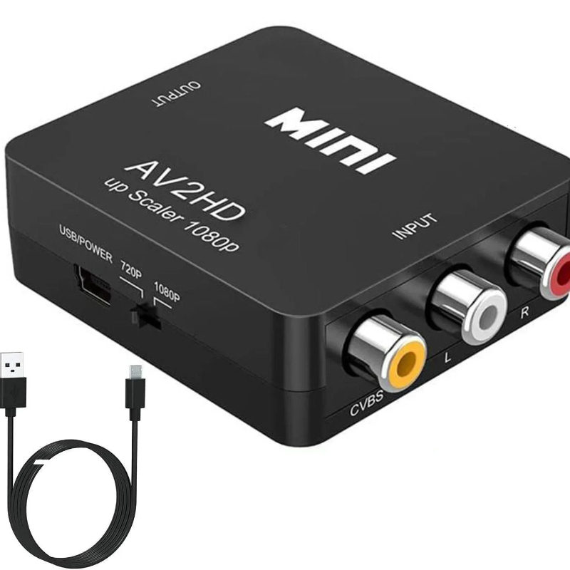 1080P Mini AV To HDMI Converte - Retro Gaming With Projector ulasan dan harga