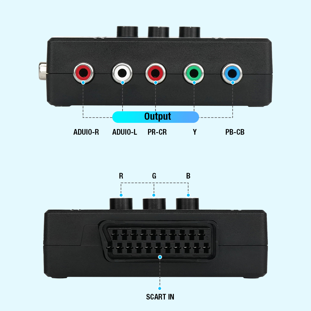 RGBS VGA to YPBPR Component Co - Retro Gaming Fun ulasan dan harga